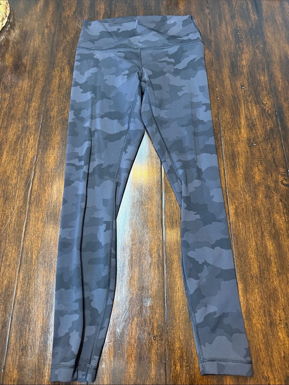 lululemon athletica Black & Dark Gray Camo Leggings 25”